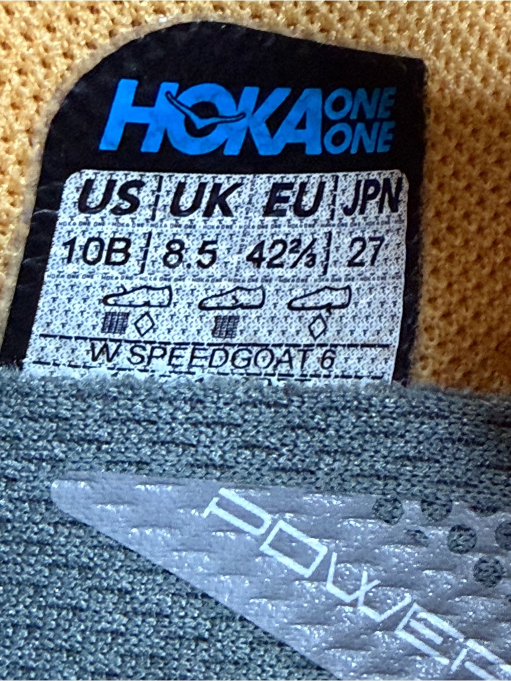 Hoka women’s spedgoat 6 running shoes - Picture 10 of 11